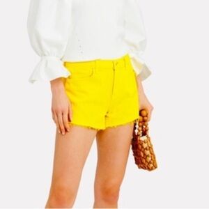 L'AGENCE Ryland Denim Cut-Off shorts